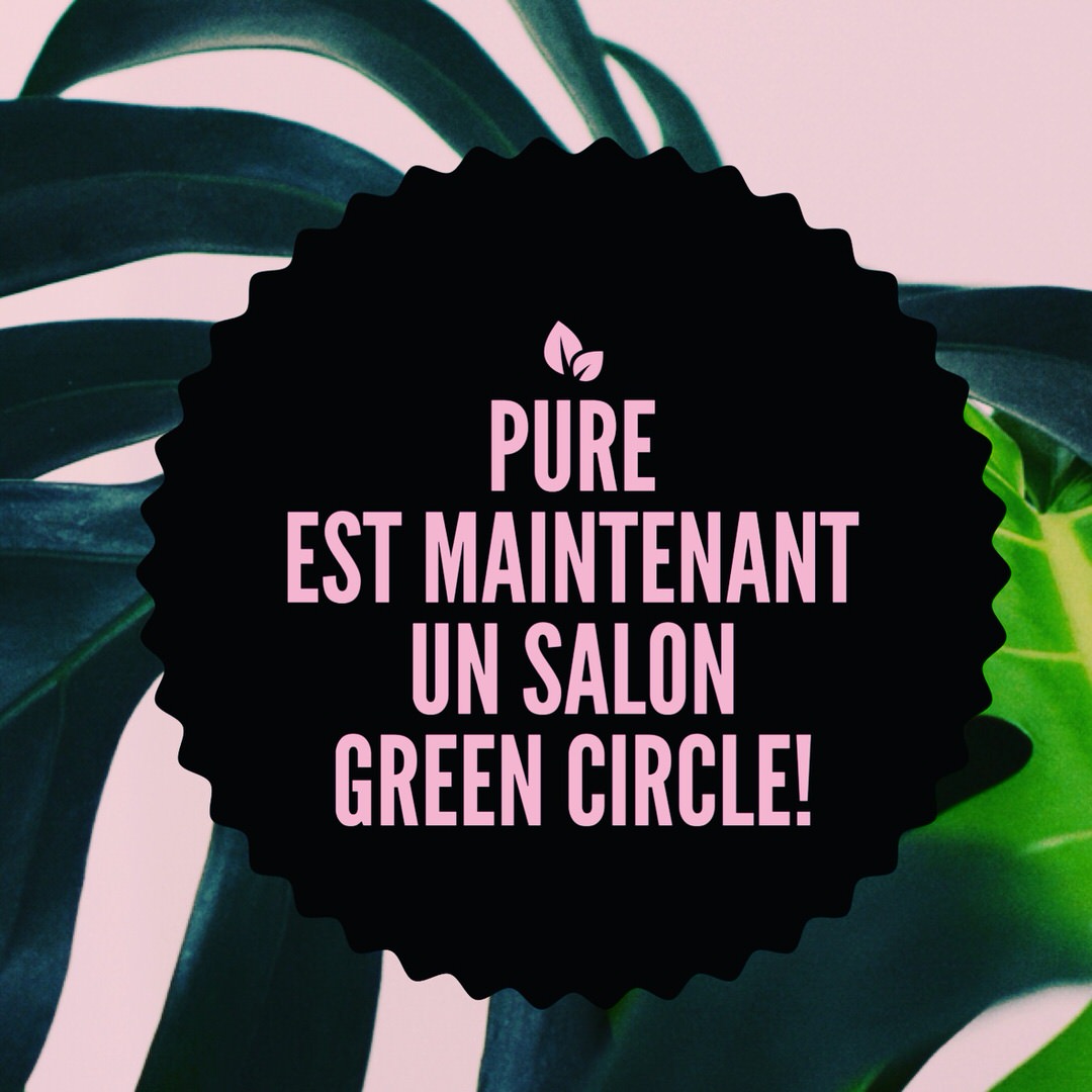 Pure Salon is now 100% Green Circle sustainable blog