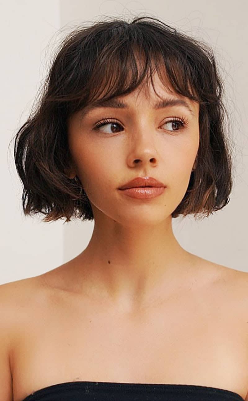 Pure Salon Montreal - Fall 2022 Hair Trends - Time to Try Out Textured Hair and Bangs 2