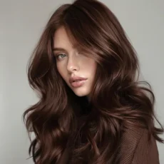 Molten brunette : La coloration capillary luxe qui domine en 2025